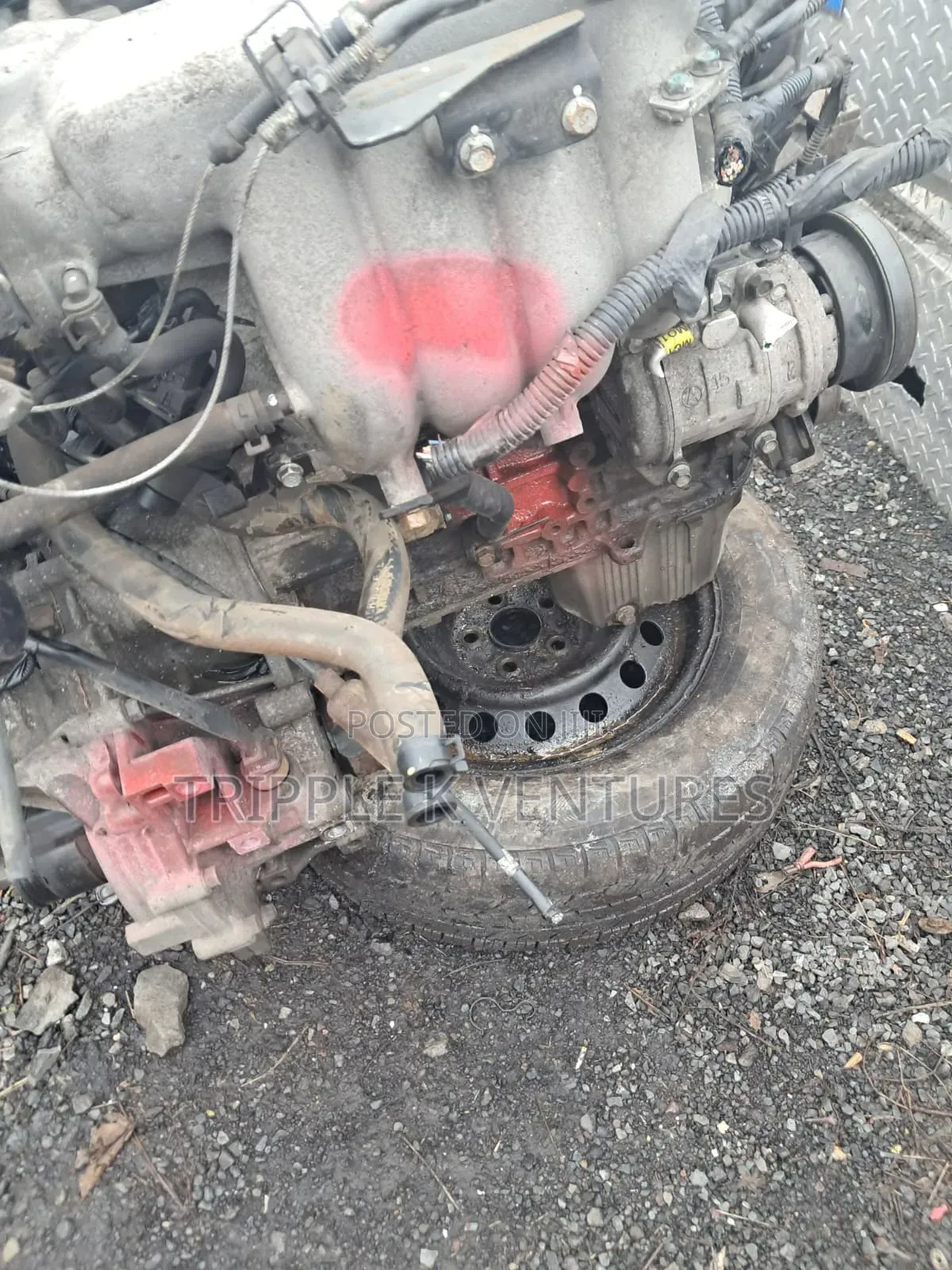 2005-2010 Kia Sportage 2.7l Engine and Transmission