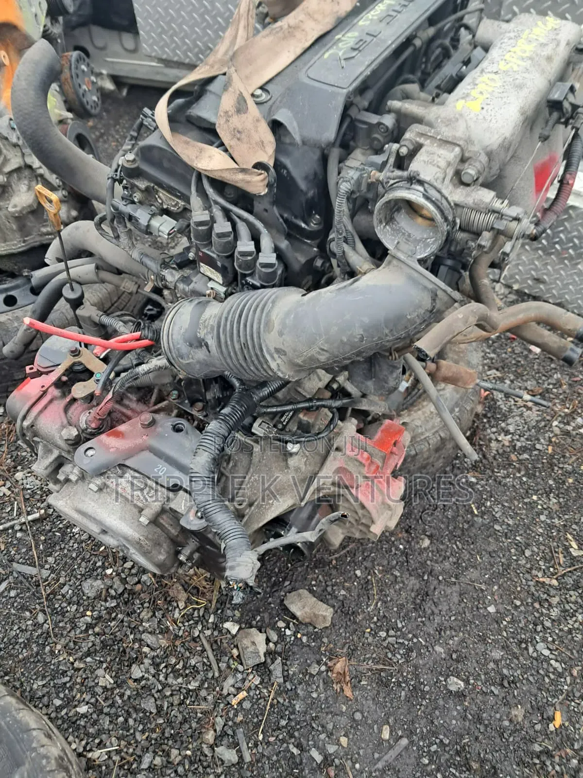 2005-2010 Kia Sportage 2.7l Engine and Transmission