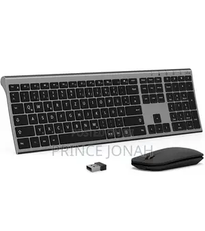 Seenda Wireless Keyboard Mouse, Rechargeable Usb