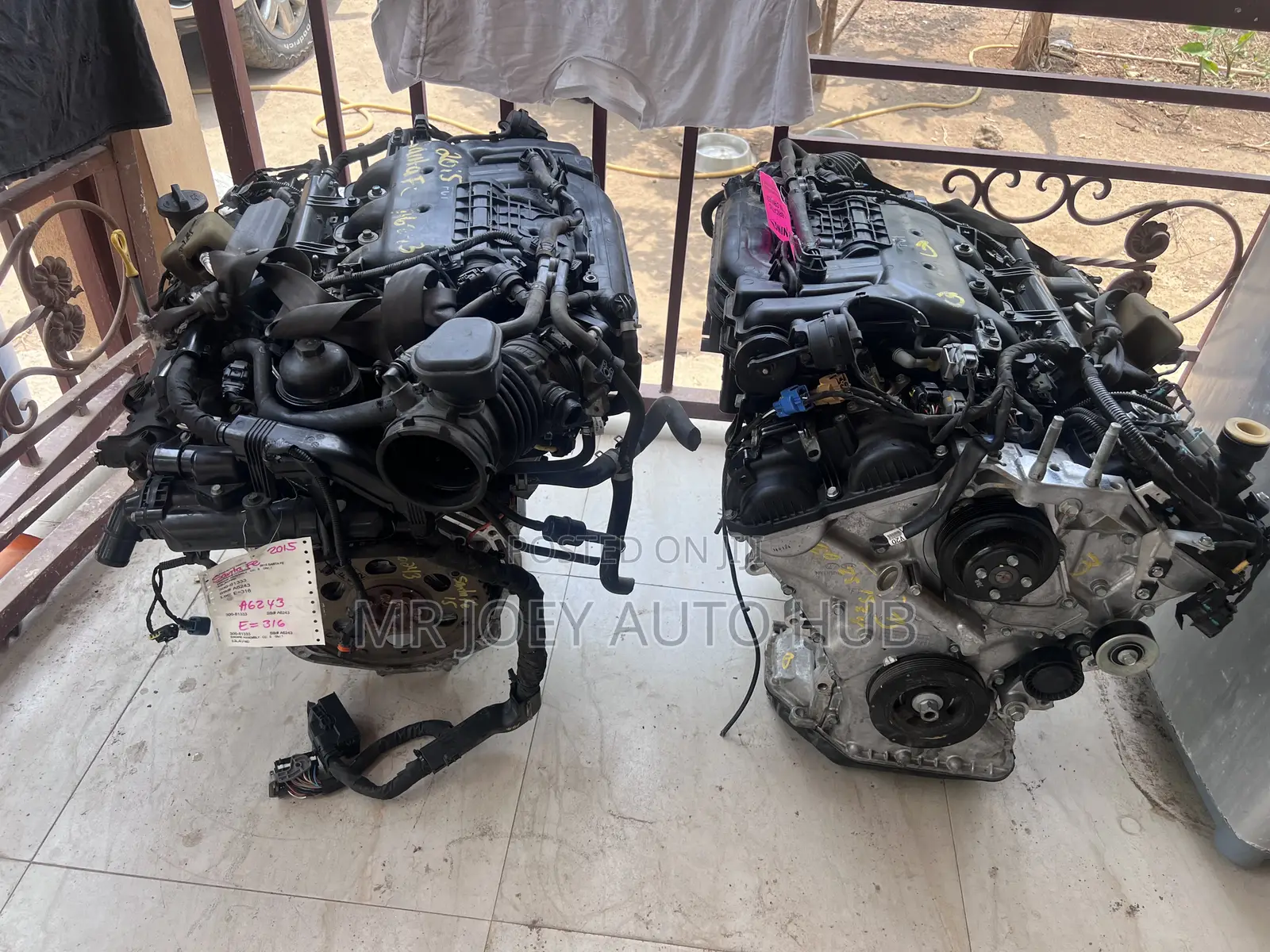 Hyundai Santa Fe Azera Sedona Sorento Genesis V6 3.3l Engine 2014-2019