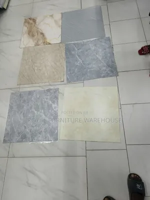 60 X 60 PVC Floor Vinyl Tiles 15pcs