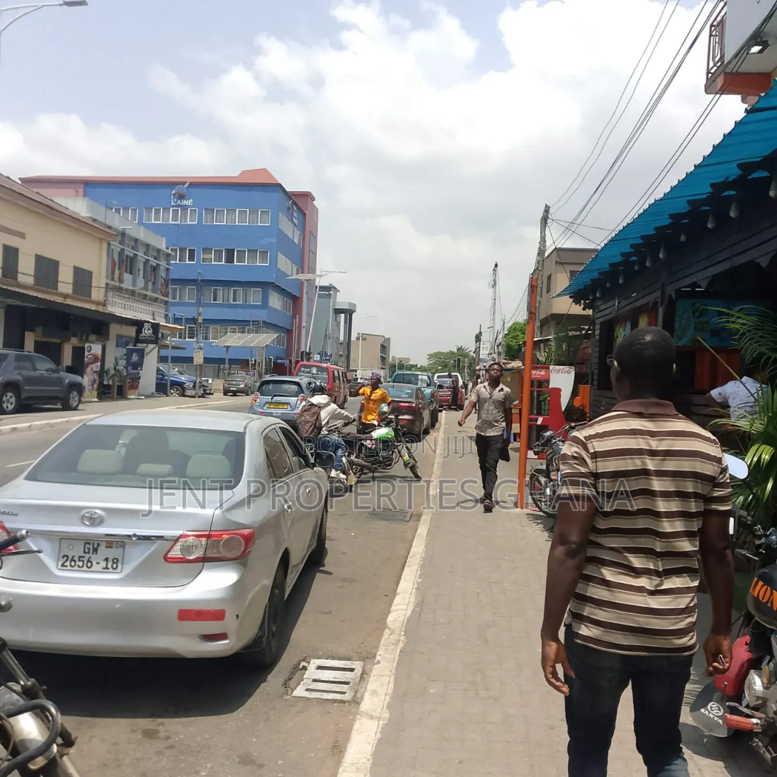 Quater Plot of Land for Sale at Adabraka