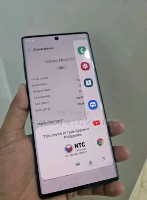 Samsung Galaxy Note 10 Plus 512 GB Black