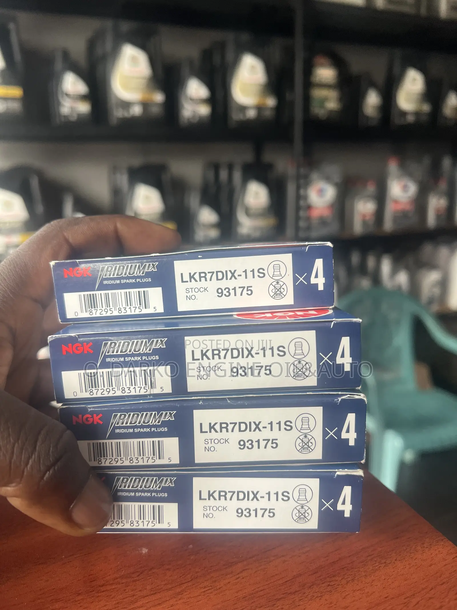 NGK Iridium Spark Plugs (93175) Ram // Kia // Hyundai // Dodge