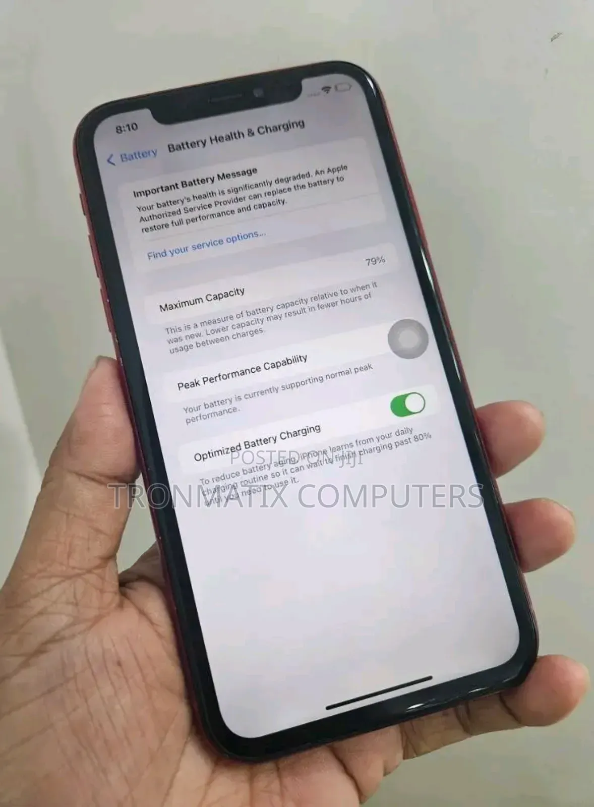 Apple iPhone XR 256 GB Black
