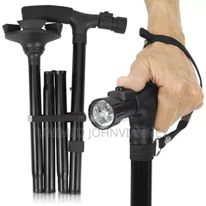 Foldable Walking Stick With Light