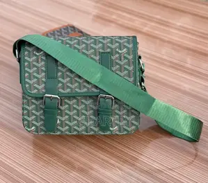 Goyard Style Monogram Black Crossbody Bag – Sleek Everyday Companion