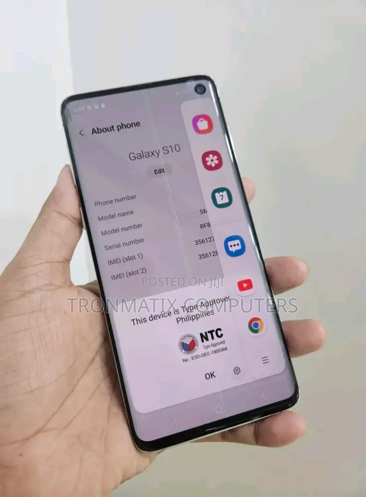 Samsung Galaxy S10 512 GB Gray