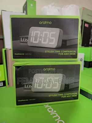 Oraimo Clockpoint Air Rechargeable Alarm Clock