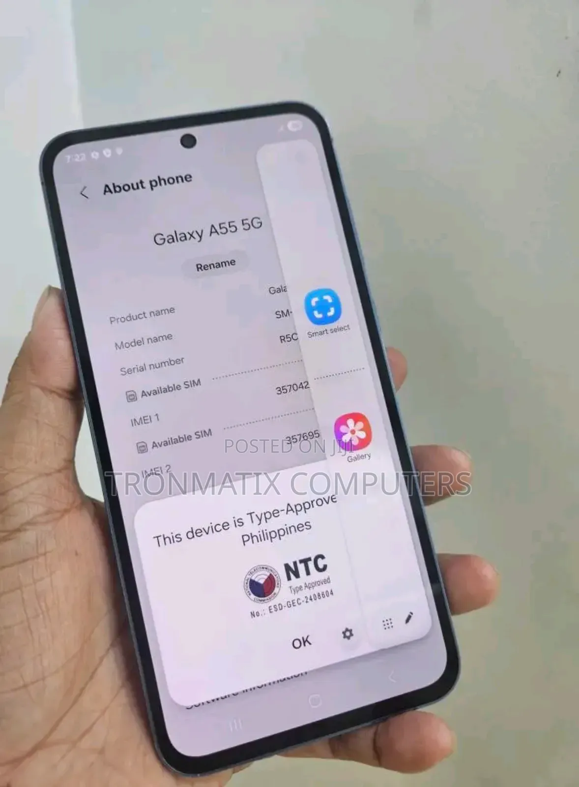 New Samsung Galaxy A55 256 GB Black