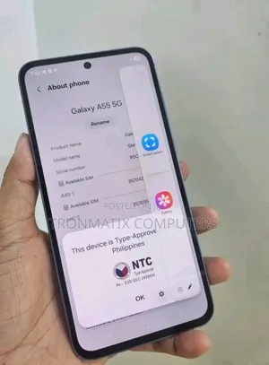New Samsung Galaxy A55 256 GB Black