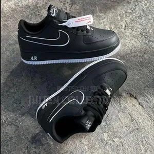 Nike Air Force 1 Leather Og Blackwhite