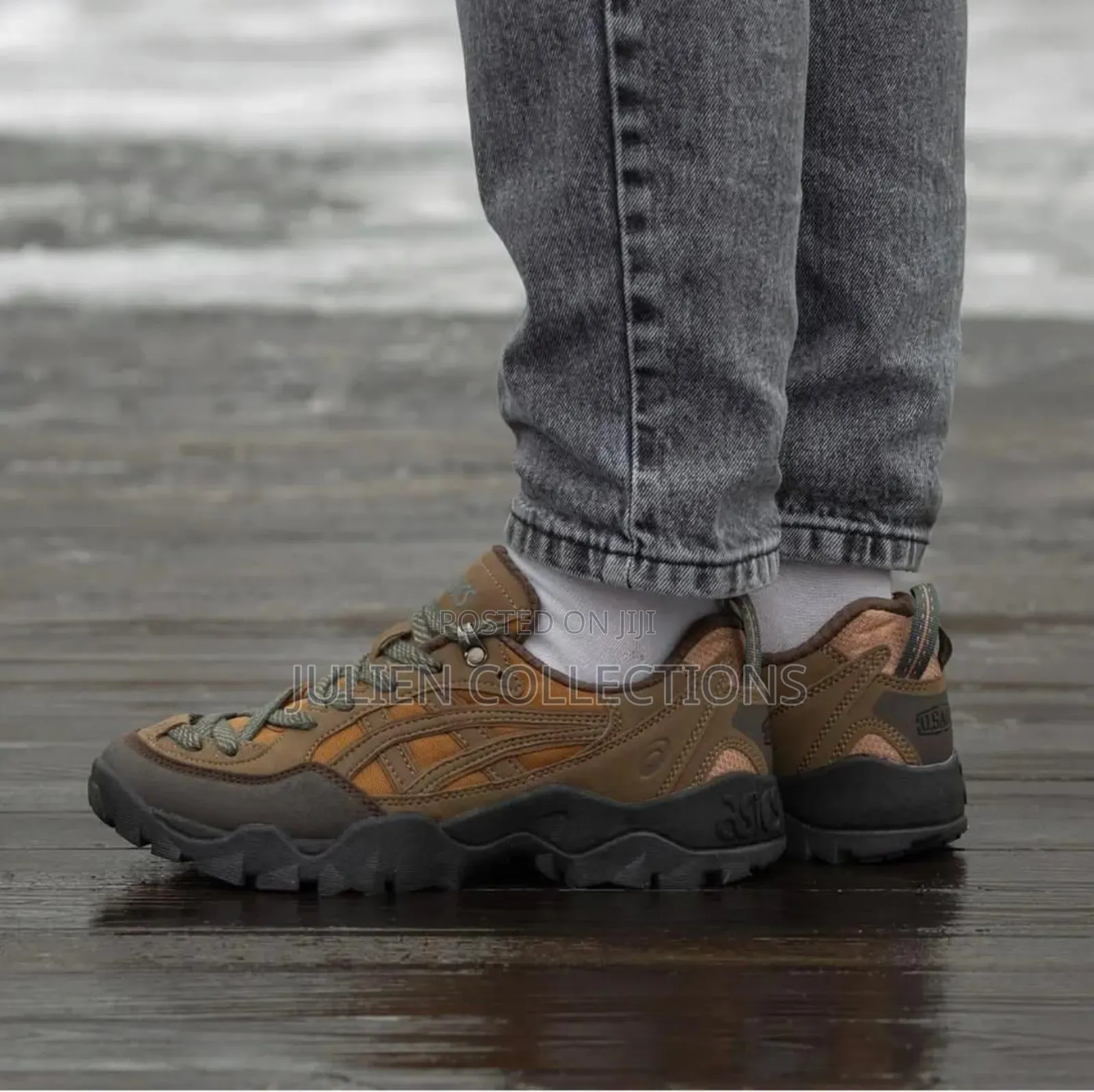 Asics Gel Pinkax Safari Brown Black