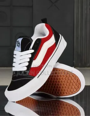 Vans New Skool Knu Red Black
