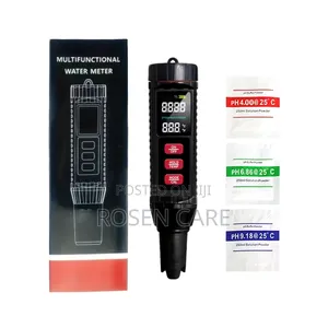 7-in-1 Ph Meter, Tds, Ec, Salt, Temps, S.G, Orp, Water Quality Tester