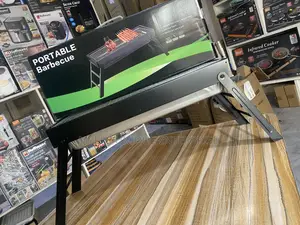 Quick-Setup Barbecue Charcoal Grill Stand