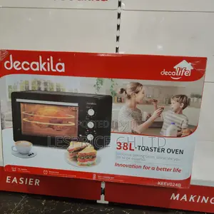 Price Slash on 38 LTR Decakila Oven Toaster