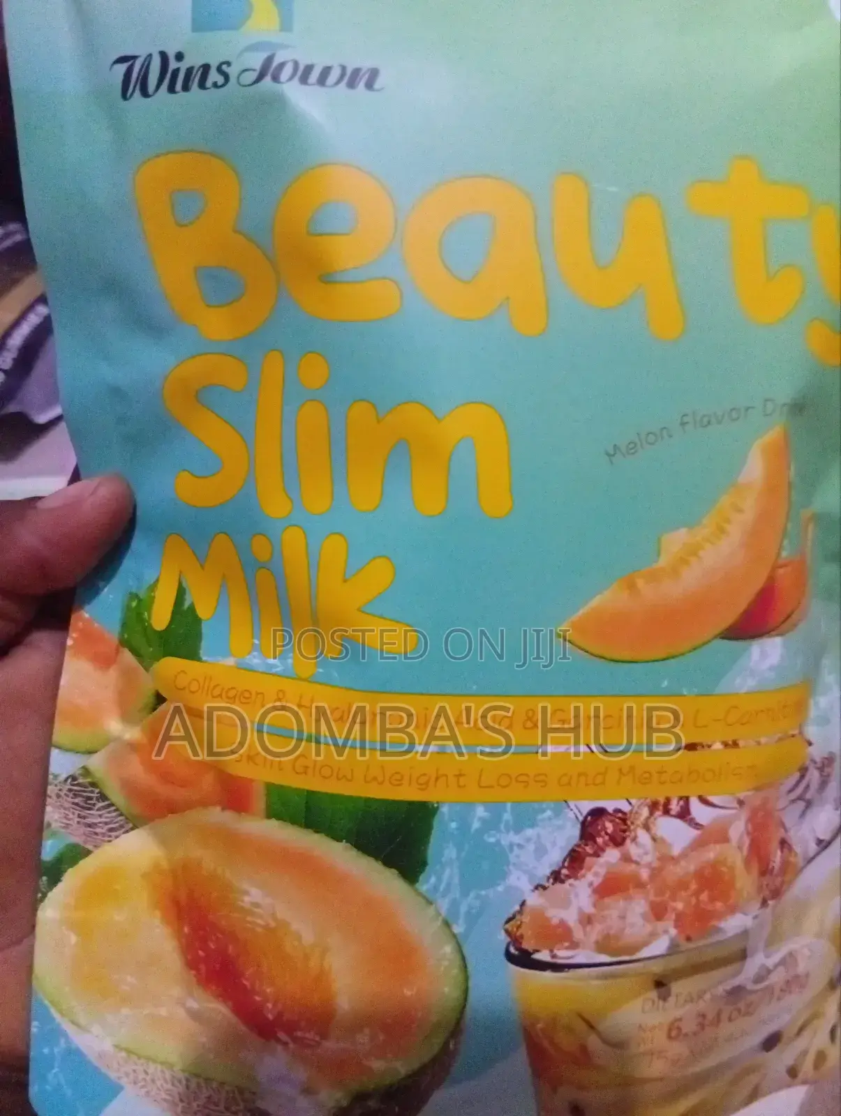 Wins Town Beauty Slim Milk Melon Drink For Weight Loss And Skin Glow