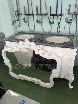 Double Marble Hand Wash Basin. Majestic 13050w