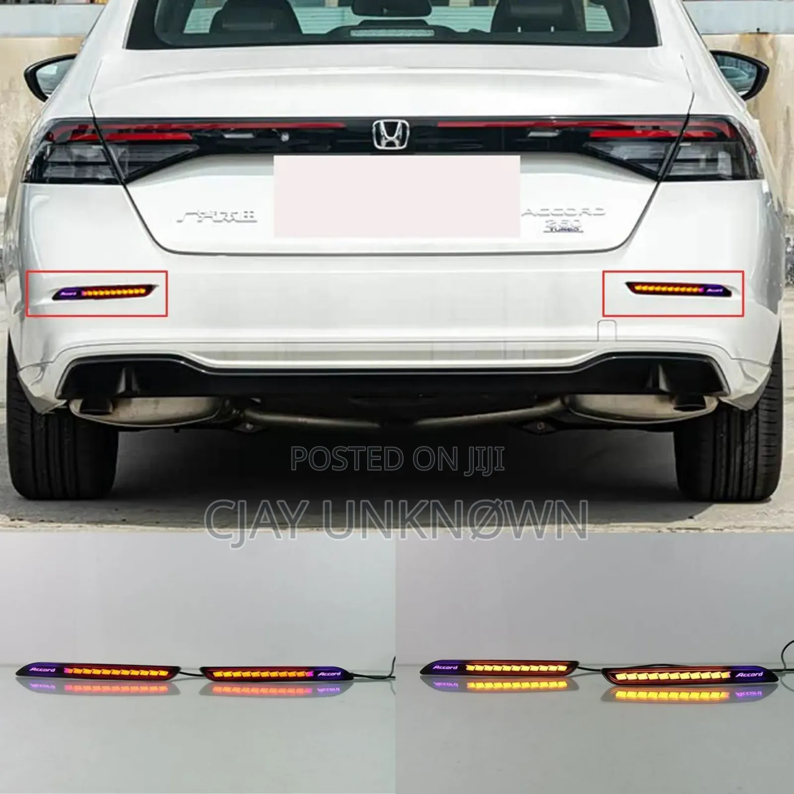 Reflector Lights for Honda Accord 2023-2025 Year Models