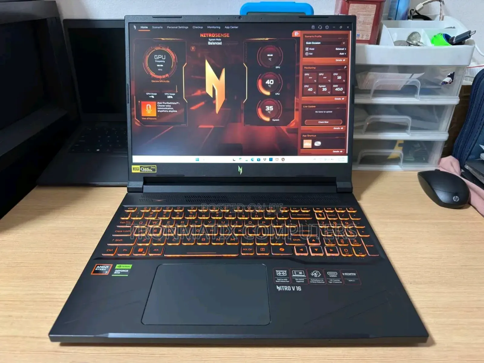 New Laptop Acer Nitro 5 16GB AMD Ryzen 7 SSHD (Hybrid) 512GB
