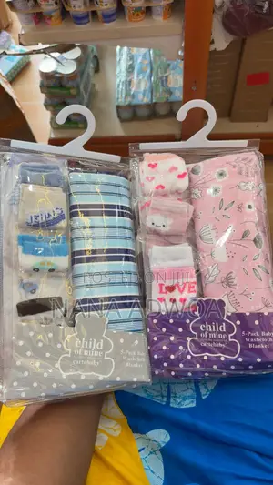 Child of Mine 5 Pack Baby Washcloth