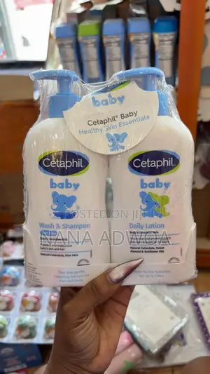 Cetaphil Baby Wash and Shampoo With Lotion Set