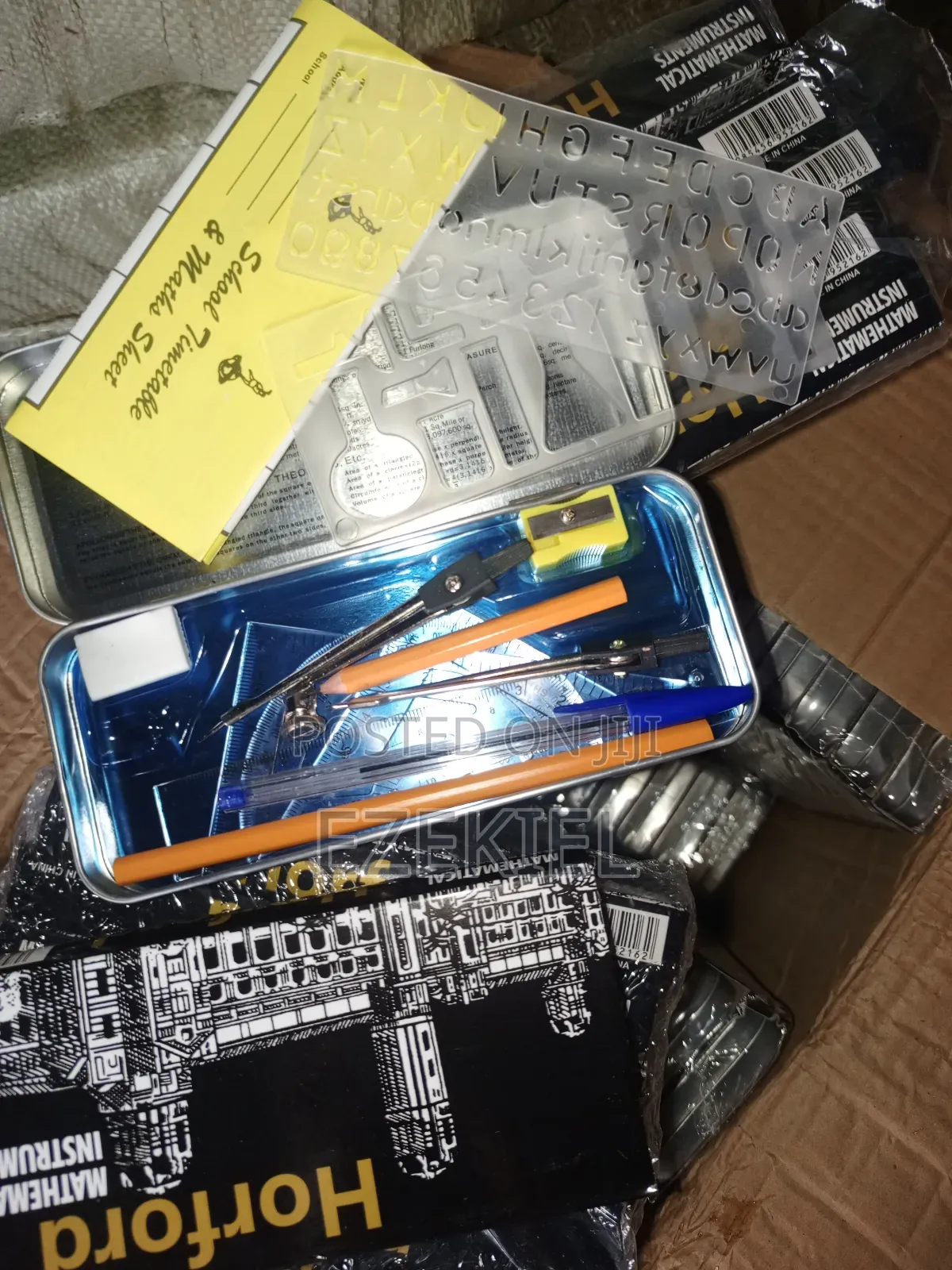 Black Mathset 120 PCS / CTN