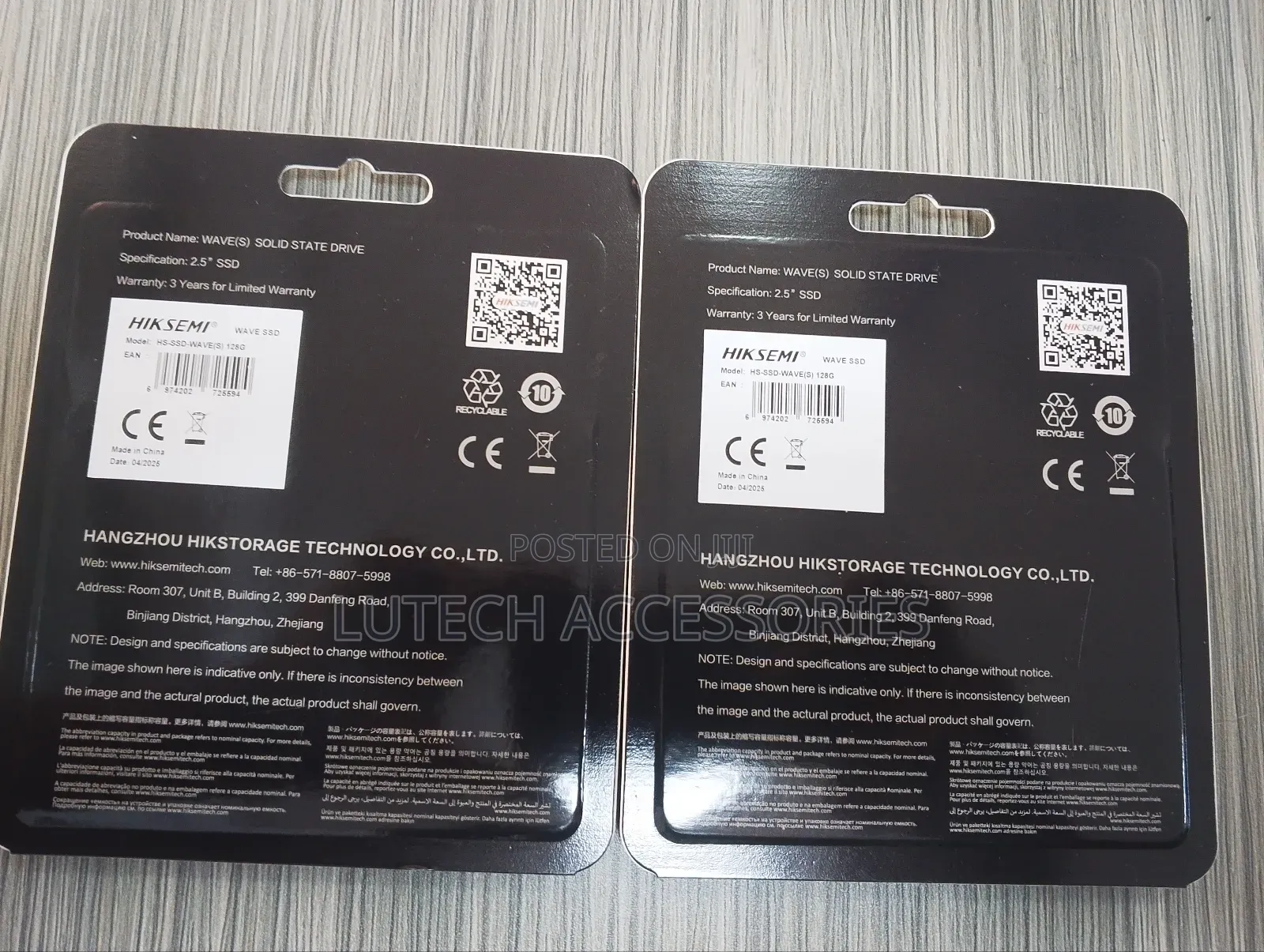 Hiksemi SSD Wave Sata 3.0 6gb/S 128gb
