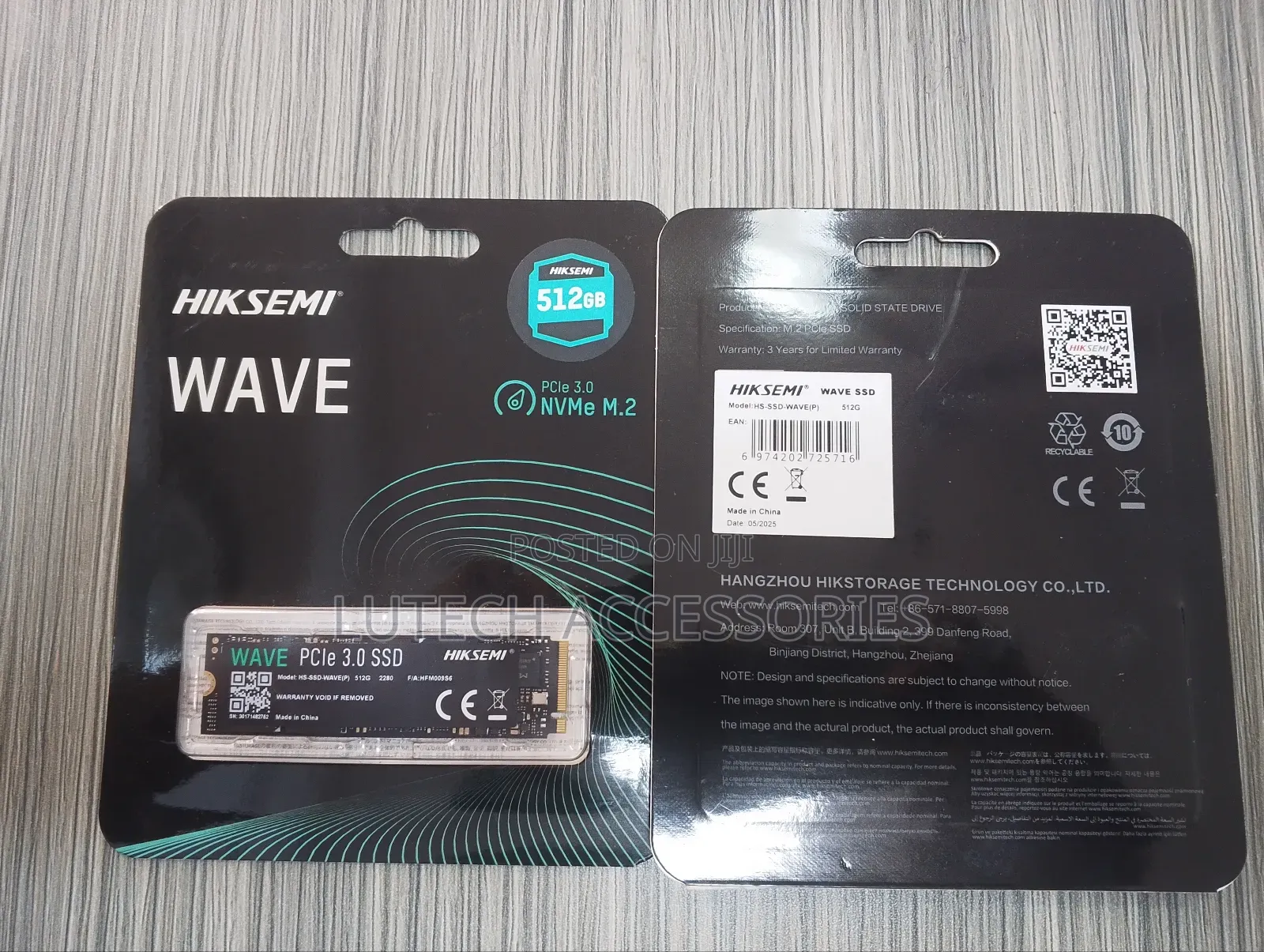 Hiksemi SSD Wave Pcle 3.0 Nvme.2 SSD 512gb