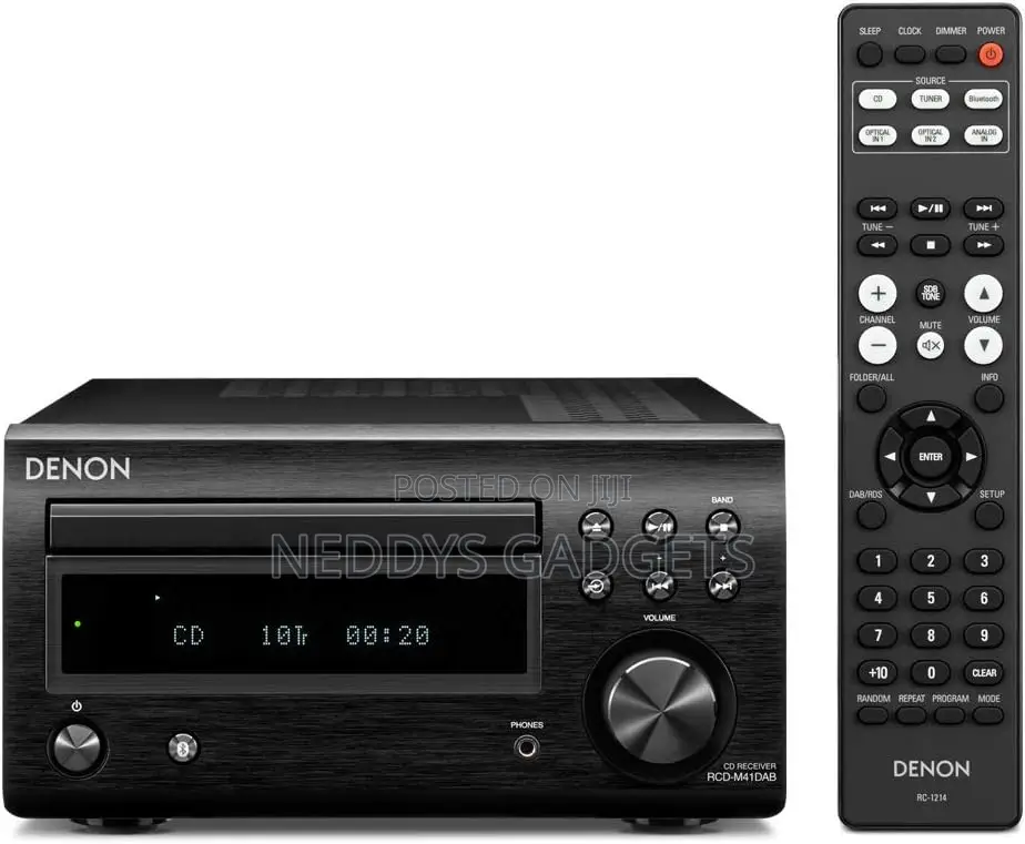 Denon D-M41 Bluetooth Wireless Music System With Cd Player