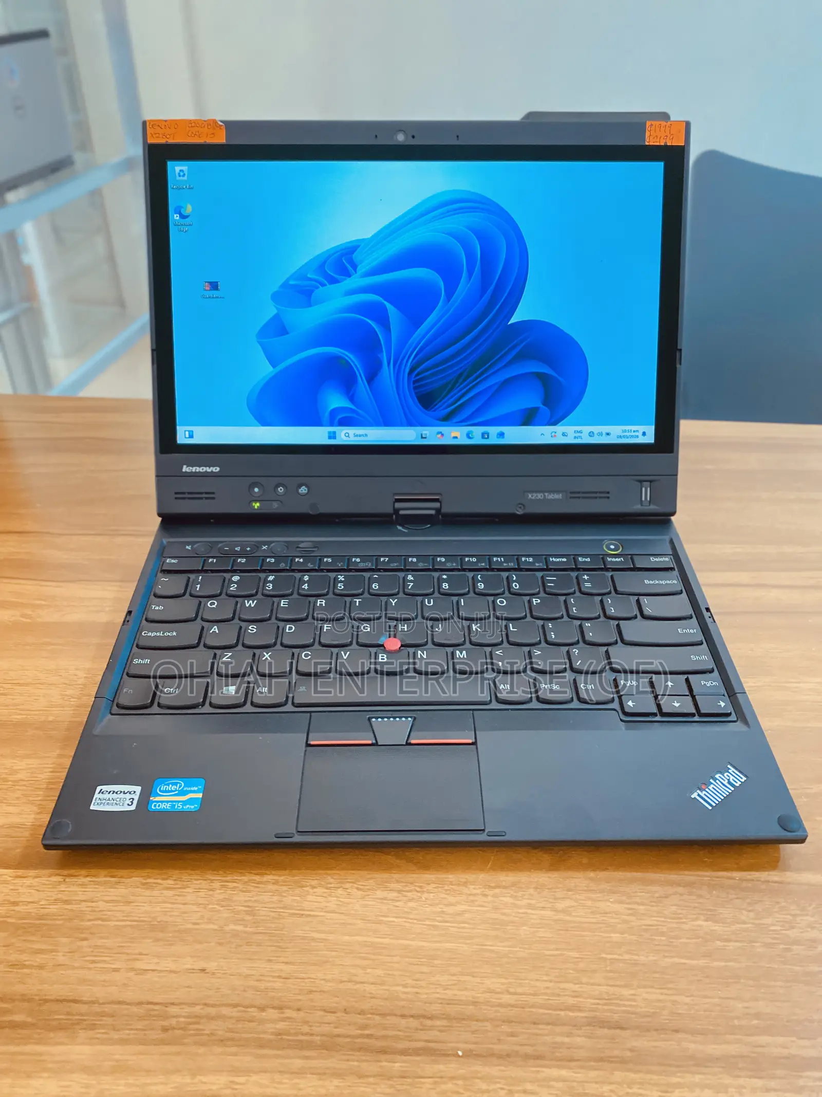 Laptop Lenovo ThinkPad X230t 4GB Intel Core i5 HDD 320GB