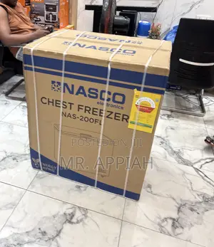 Direct Cooling Nasco Nas-200fl Single Door Chest Freezer(150l)Gray 