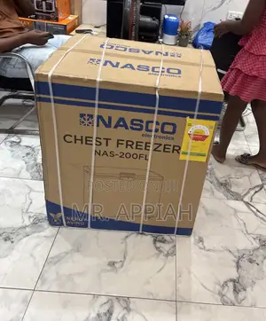 Super Affordable Nasco Nas-200fl 1 Door Chest Freezer(Gray)150l