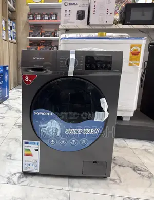 Extremely Quality Sigma 8kg Full Automatic Washing Machine(Front Load)