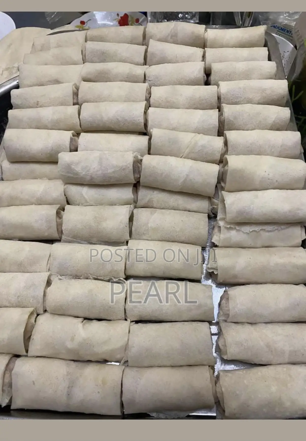 Frozen Spring Rolls and Samosas
