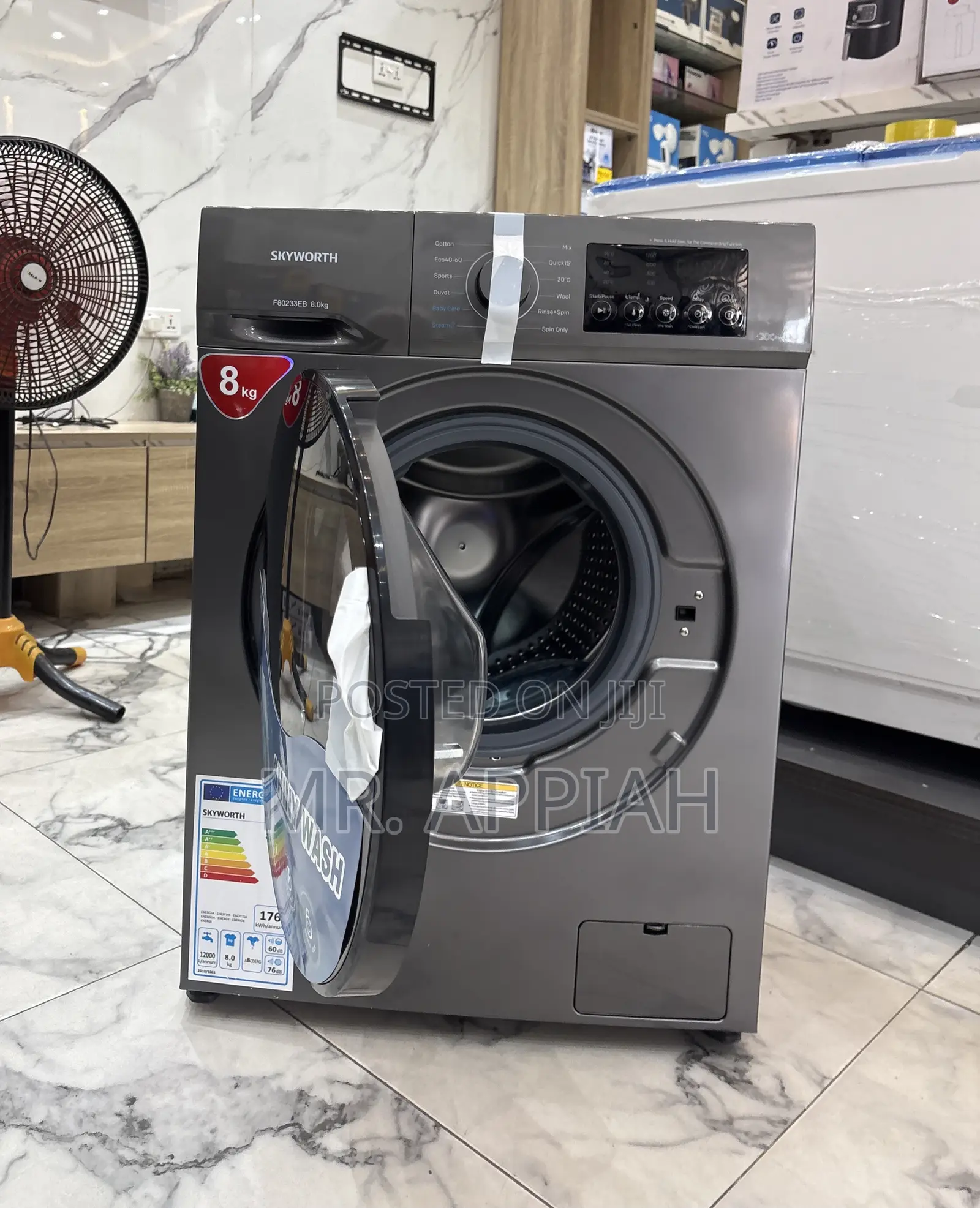 Shop Authentic Sigma 8kg Full Automatic Electric Washing Machine.