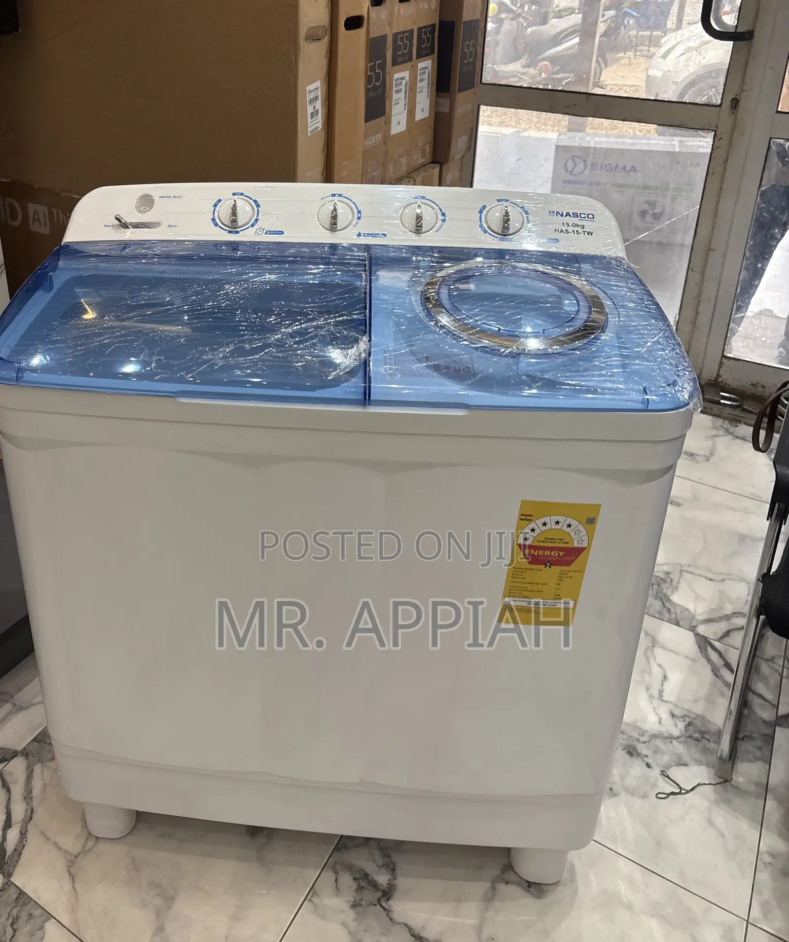 Order Affordable Nasco 15kg Washing Machine 