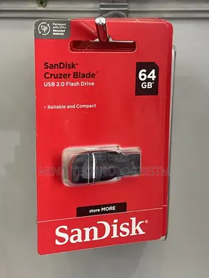 Original Sandisk Cruzer Blade 64gb Usb 2.0 Flash Drive