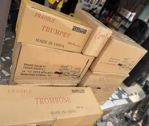 Two Trumpet,One Cornet, Two Trombone, 6set Parade Drum & One Euphonium