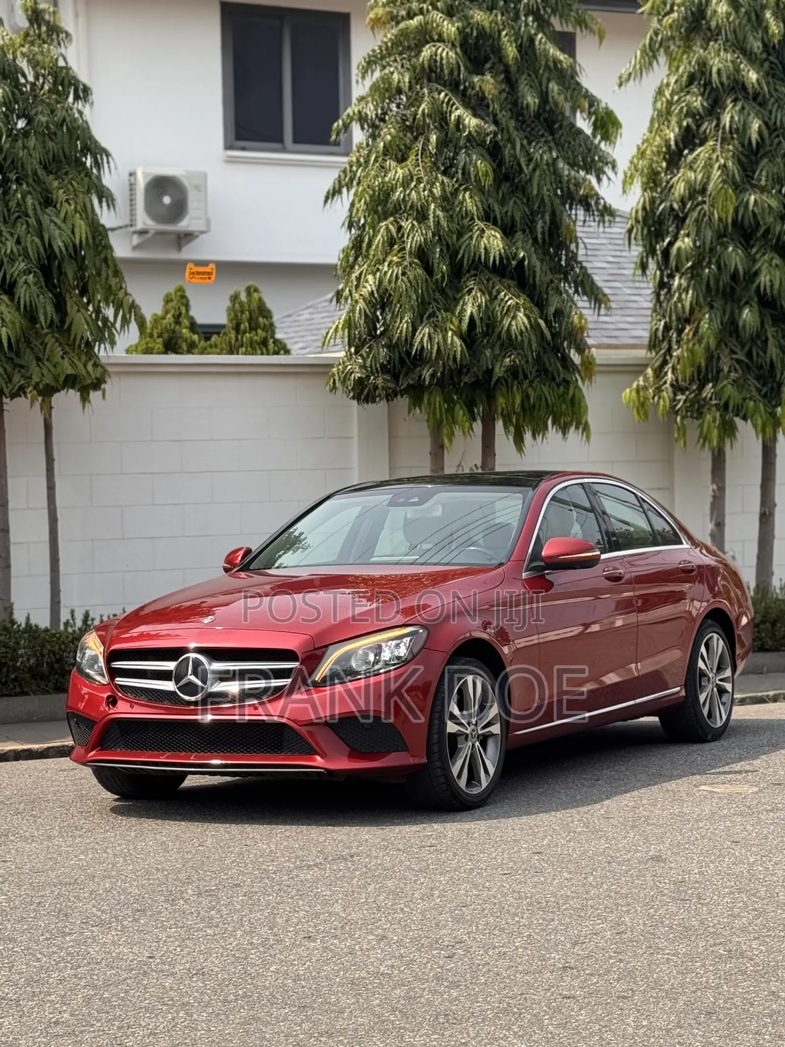 Mercedes-Benz C300 2020 Red