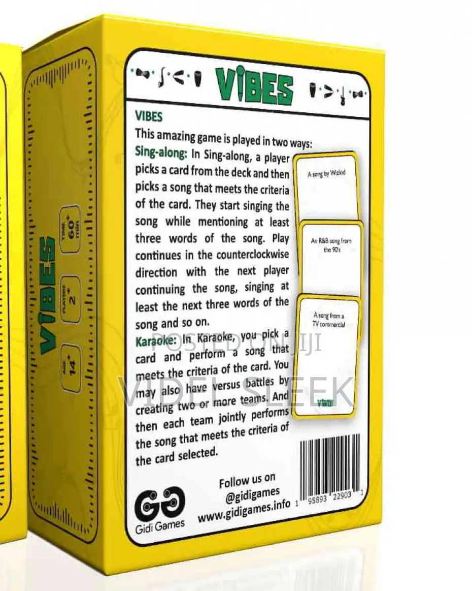 Vibes Card Game