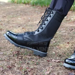 Armstrong Black Boots