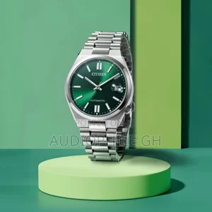 Citizen Tsuyosa Green and Silver Automatic Watch Nj0150-81x
