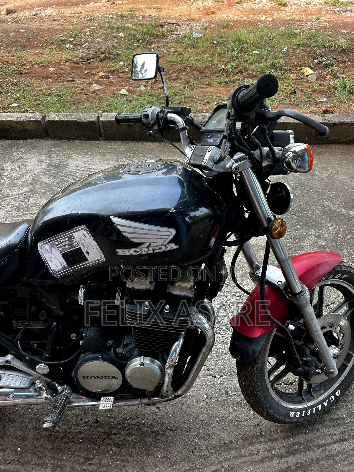 Honda Super Hawk 2005 Black