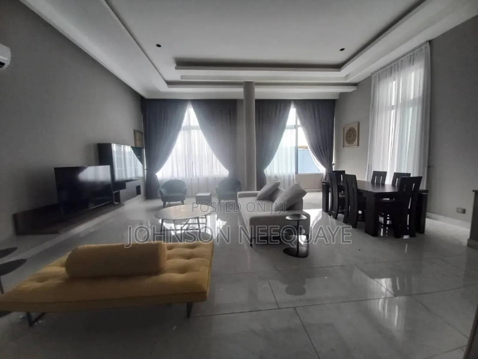 Furnished 4bdrm Apartment in American House for rent