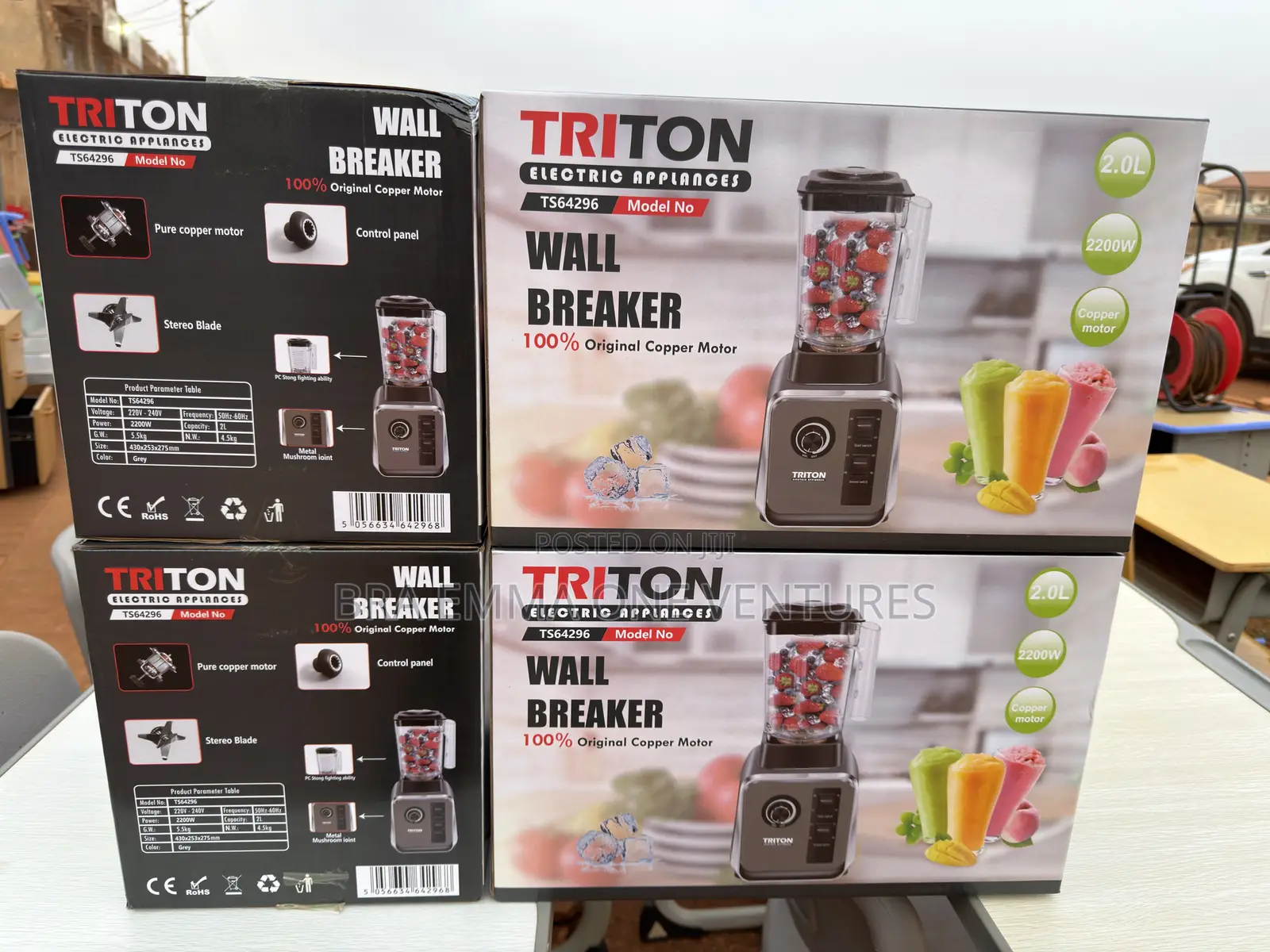 2l Triton Commercial Blender From Uk