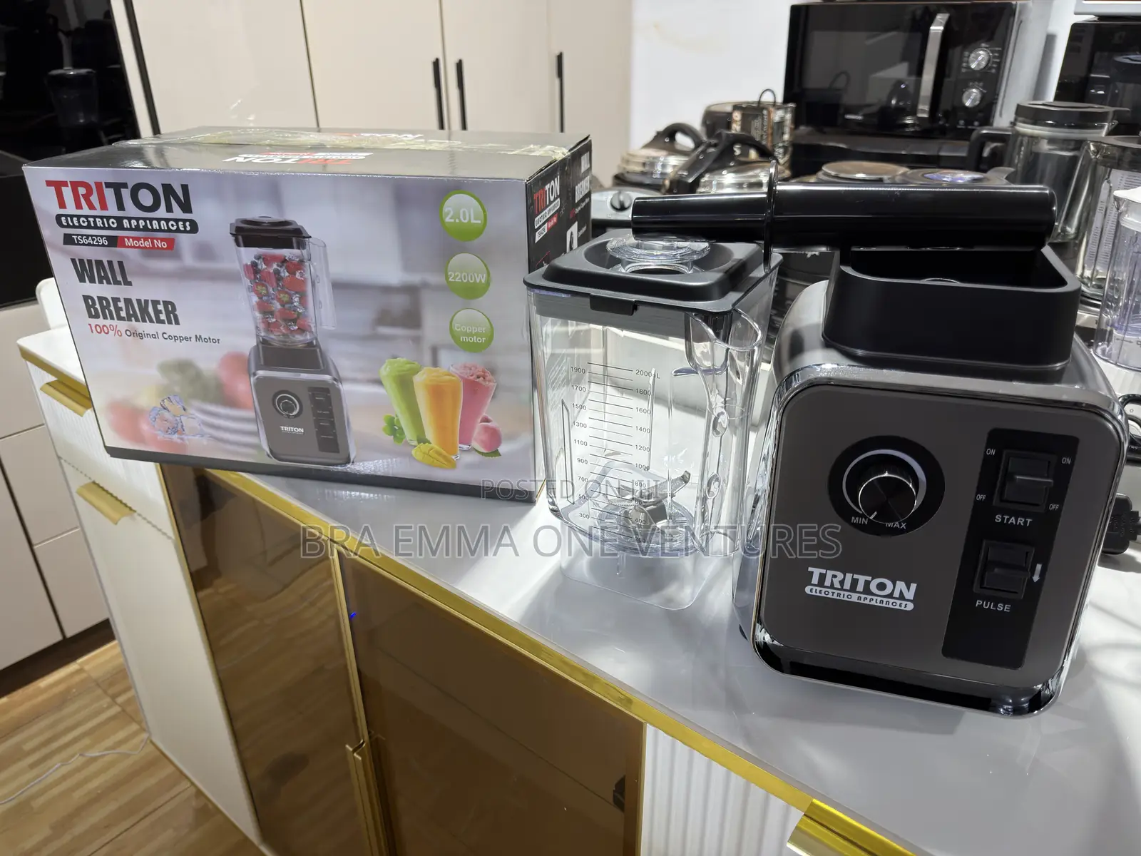 2l Triton Commercial Blender From Uk