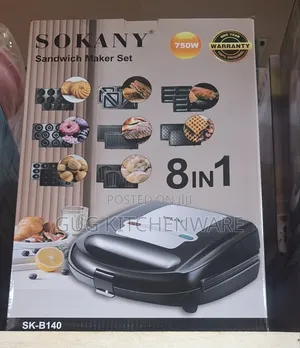 Sokany 8 in 1 Sandwich Maker