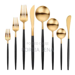 Portuguese Cutlery Stainless Steel 24 Pieces Forks Spoons And Knives